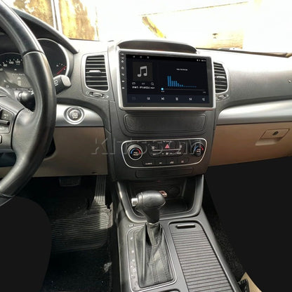 Multimídia Kia Sorento 2015 2016 com Ar na Tela V2 Carplay 9" 2013 2014-V2 CAR AUDIO-Kitssom