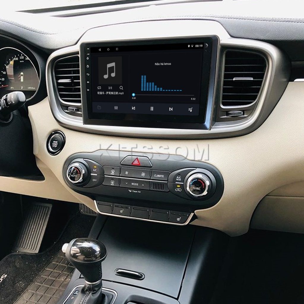 Multimídia Kia Sorento 2016 2017 2018 2019 2020 V2 Carplay 9" 2015-V2 CAR AUDIO-Kitssom