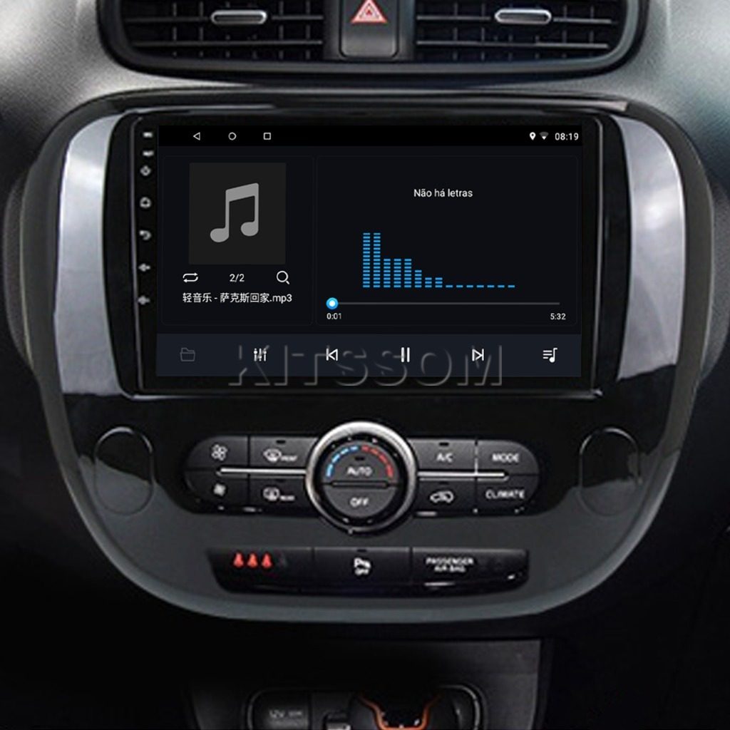 Multimídia Kia Soul 2014 2015 2016 2017 2018 2019 V2 Carplay 9"-V2 CAR AUDIO-Kitssom