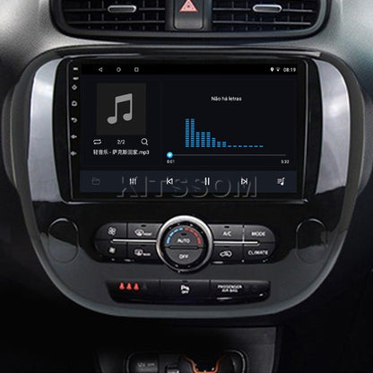 Multimídia Kia Soul 2014 2015 2016 2017 2018 2019 V2 Carplay 9"-V2 CAR AUDIO-Kitssom