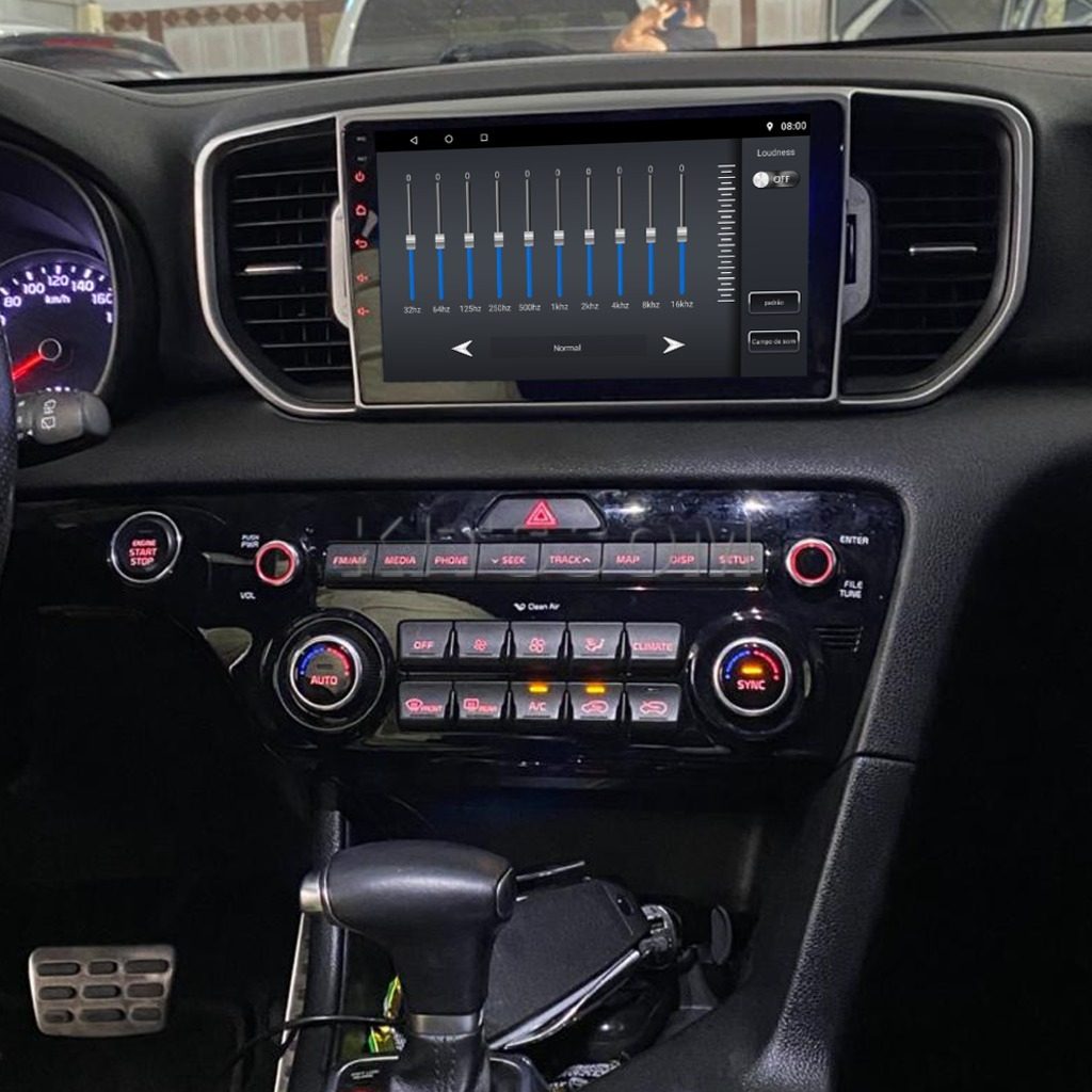 Multimídia Kia Sportage 2016 2017 2018 V2 Carplay 9"-V2 CAR AUDIO-Kitssom