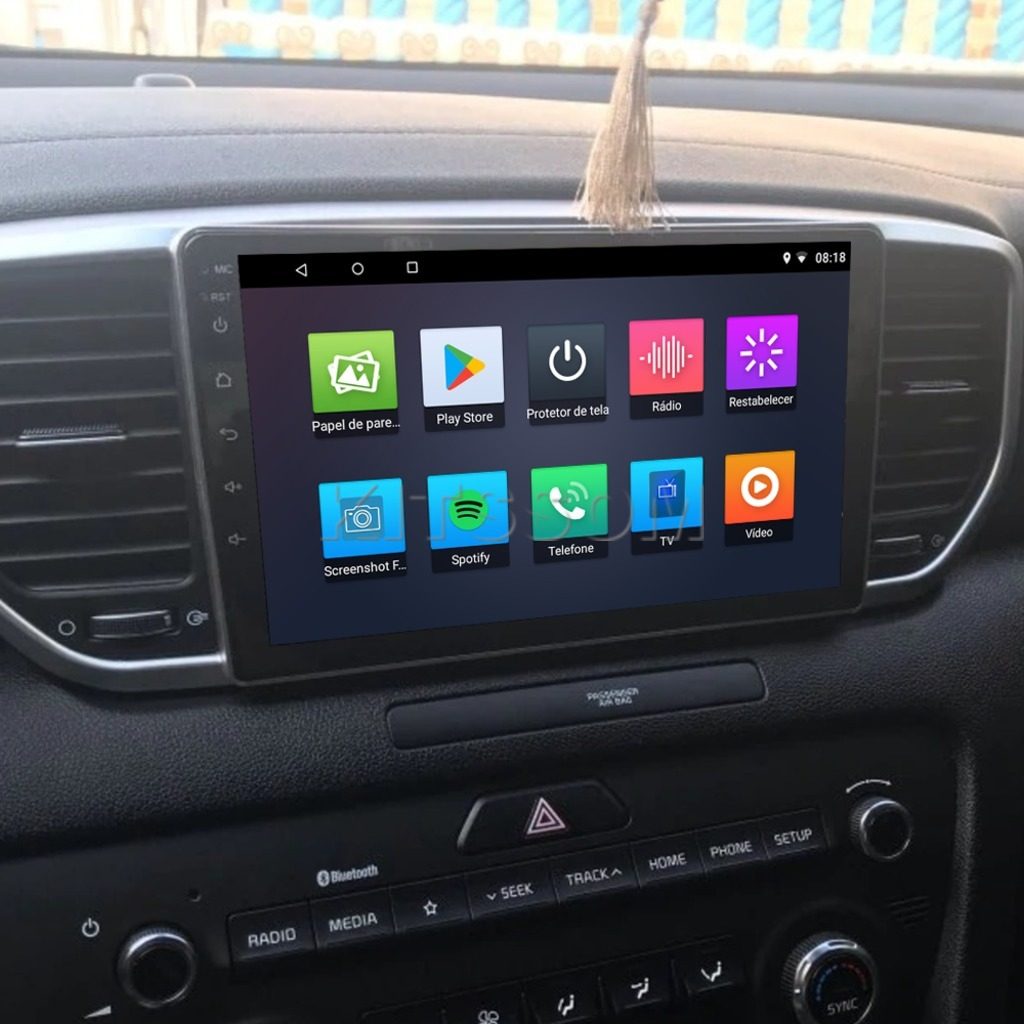 Multimídia Kia Sportage 2019 2020 2021 V2 Carplay 9"-V2 CAR AUDIO-Kitssom
