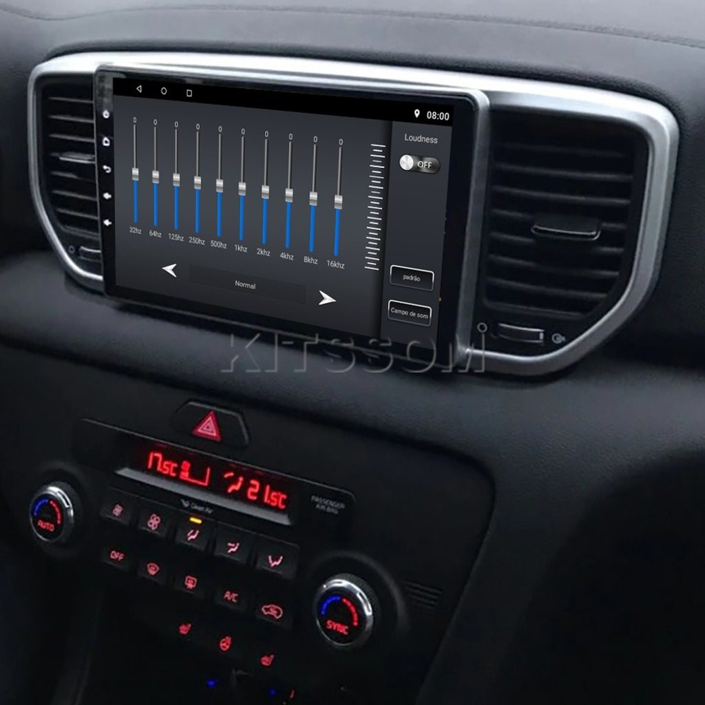 Multimídia Kia Sportage 2019 2020 2021 V2 Carplay 9"-V2 CAR AUDIO-Kitssom