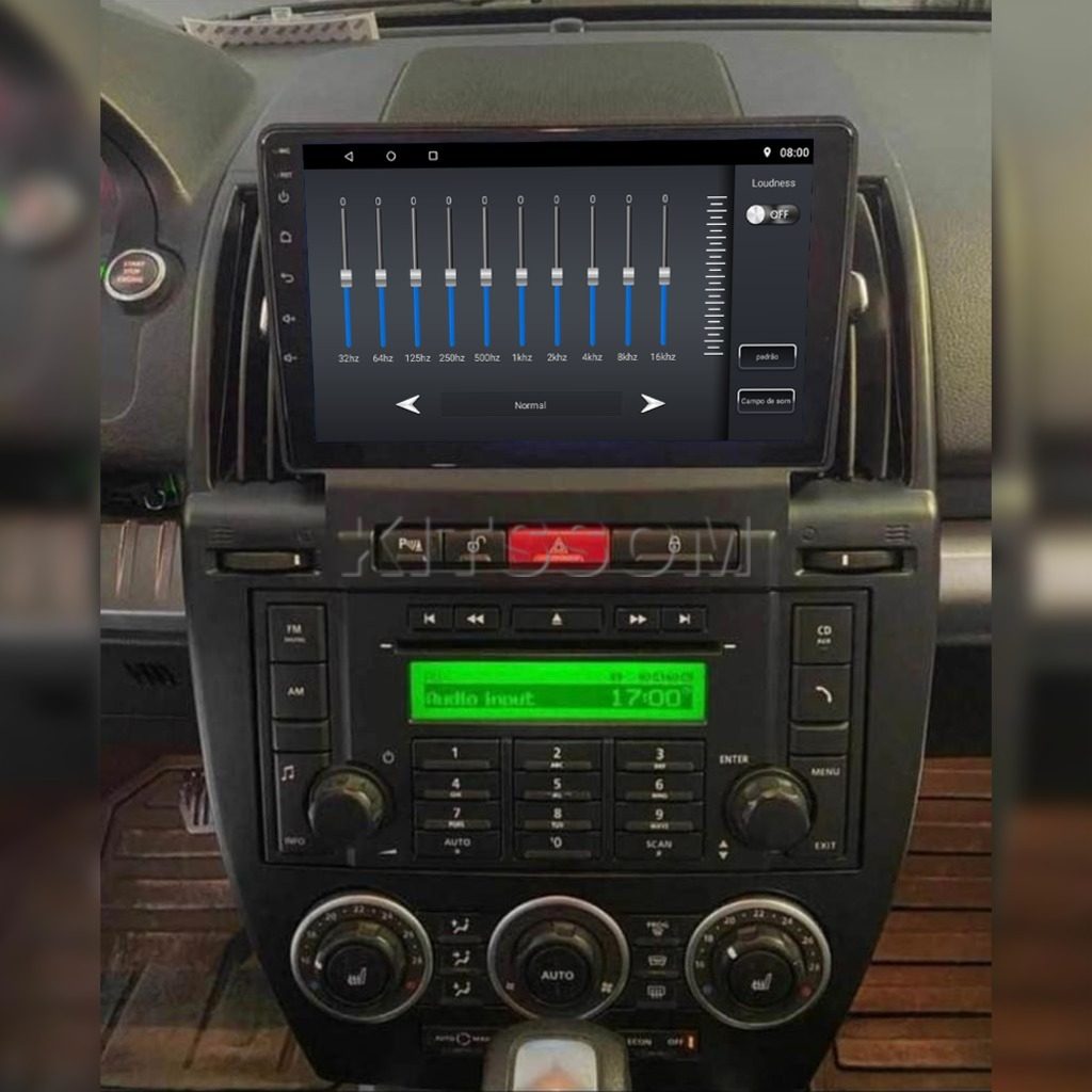 Multimídia Land Rover Freelander 2 2010 2011 2012 V2 Carplay 9" 2006 2007 2008 2009-V2 CAR AUDIO-Kitssom
