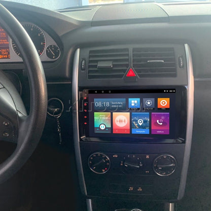 Multimídia Mercedes Benz B180 B200 2011 2012 2013 V2 Carplay 9" 2006 2007 2008 2009 2010-V2 CAR AUDIO-Kitssom