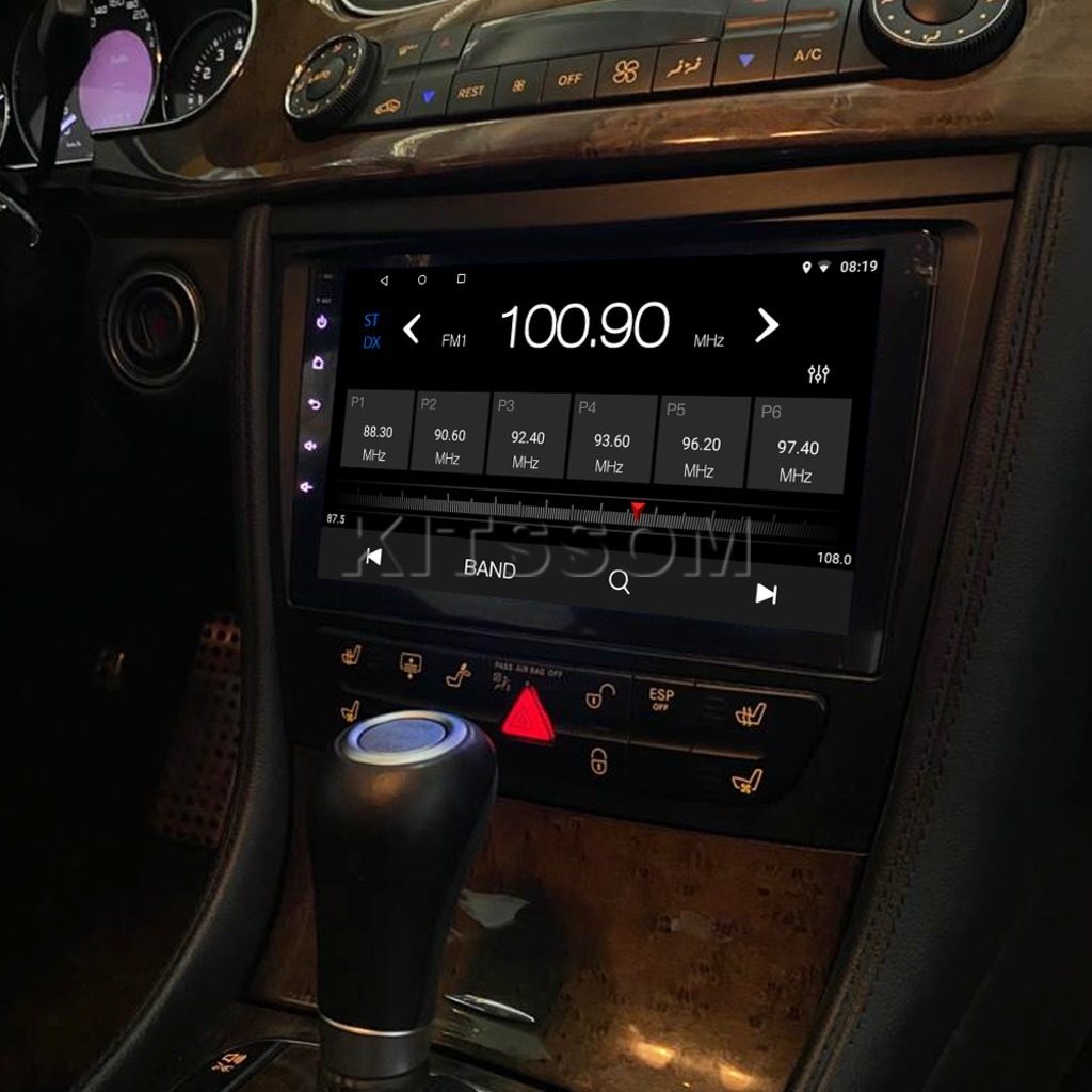 Multimídia Mercedes CLS Class W211 C219 2008 2009 V2 Carplay 9" 2001 2002 2003 2004 2005 2006 2007-V2 CAR AUDIO-Kitssom
