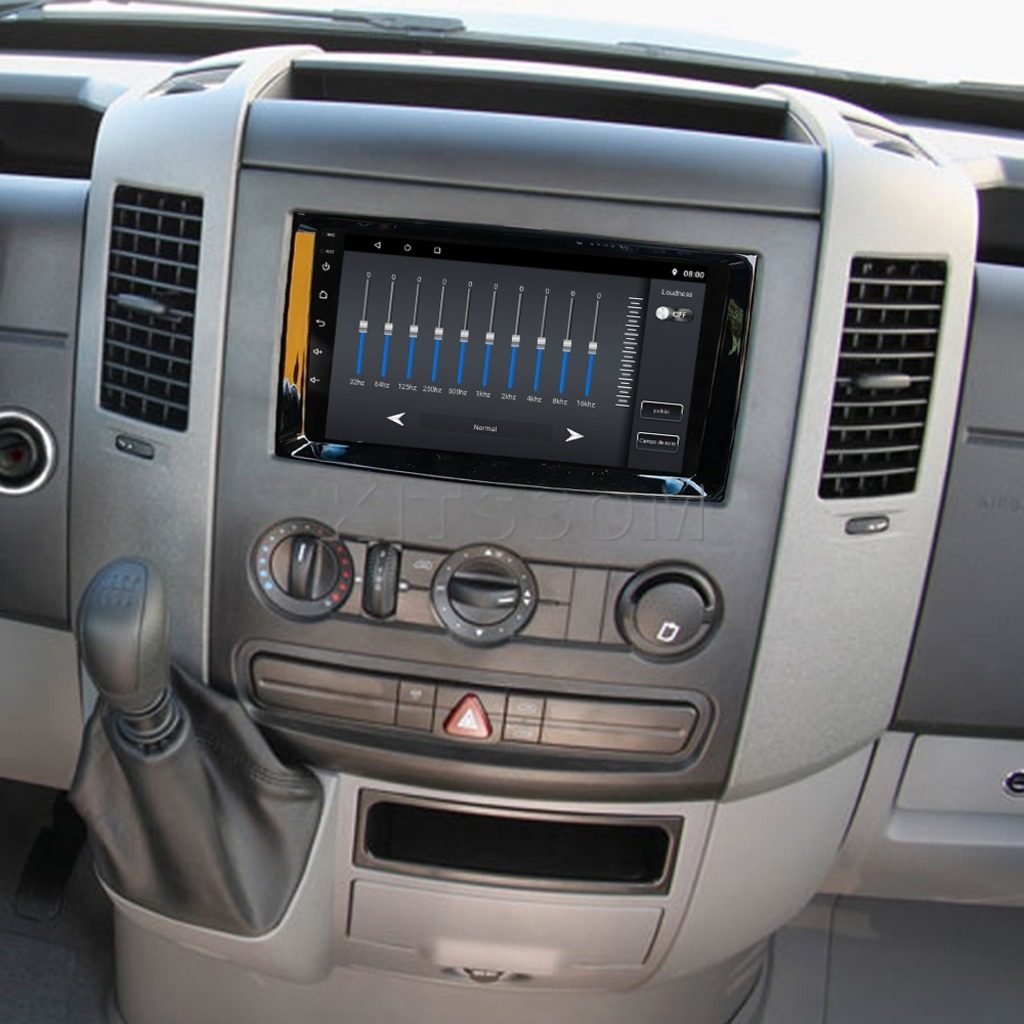 Multimídia Sprinter 2015 2016 2017 2018 2019 2020 V2 Carplay 9" 2011 2012 2013 2014-V2 CAR AUDIO-Kitssom