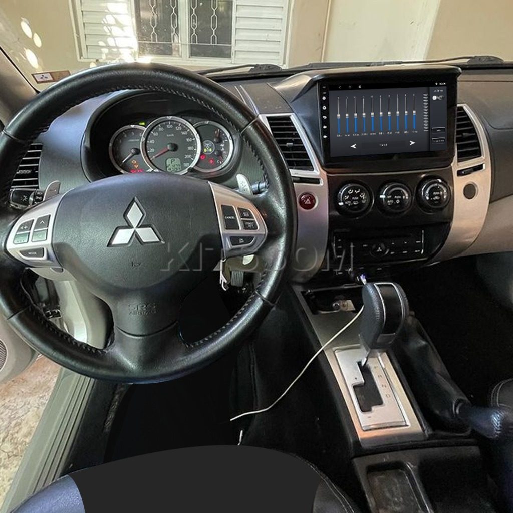 Multimídia L200 Pajero Dakar 2015 2016 2017 2018 V2 Carplay 9" 2008 2009 2010 2011 2012 2013 2014-V2 CAR AUDIO-Kitssom