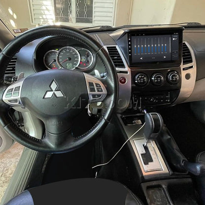 Multimídia L200 Pajero Dakar 2015 2016 2017 2018 V2 Carplay 9" 2008 2009 2010 2011 2012 2013 2014-V2 CAR AUDIO-Kitssom