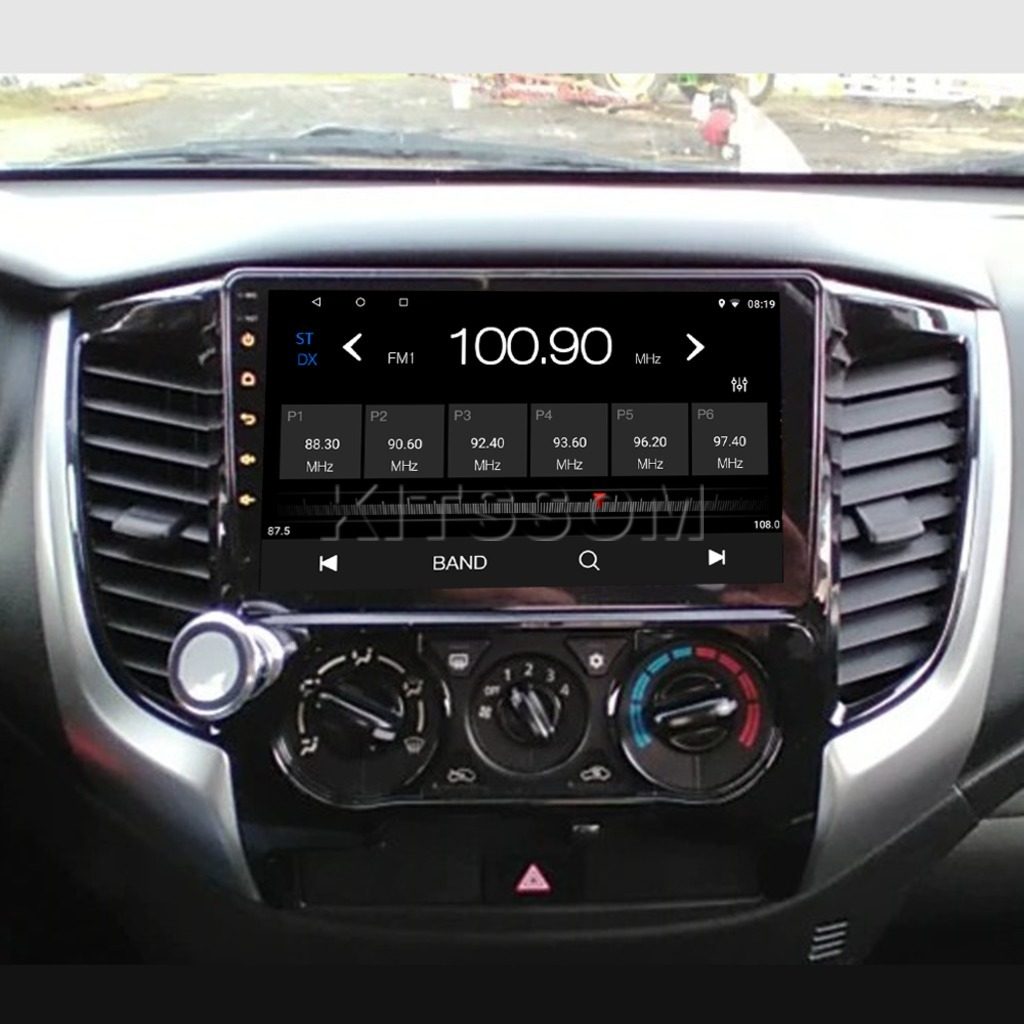Multimídia L200 Triton 2020 2021 2022 2023 AC AN V2 Carplay 9" 2017 2018 2019-V2 CAR AUDIO-Kitssom