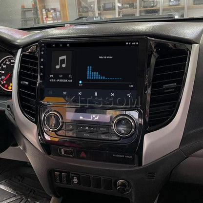 Multimídia L200 Triton 2020 2021 2022 2023 AC DIG V2 Carplay 9" 2017 2018 2019-V2 CAR AUDIO-Kitssom