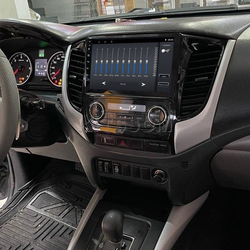 Multimídia L200 Triton 2020 2021 2022 2023 AC DIG V2 Carplay 9" 2017 2018 2019-V2 CAR AUDIO-Kitssom