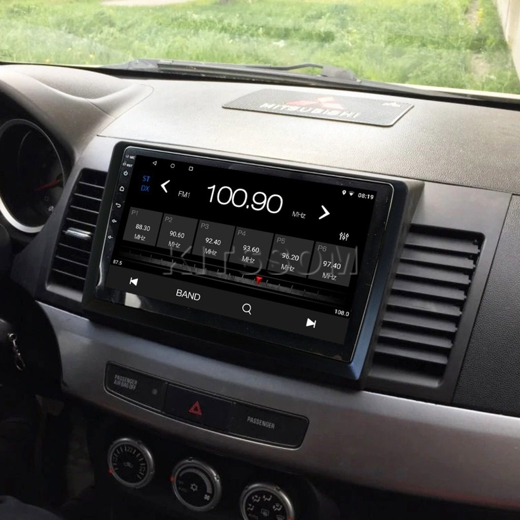 Multimídia Mitsubishi Lancer 2017 2018 2019 2020 V2 Carplay 9" 2009 2010 2011 2012 2013 2014 2015 2016-V2 CAR AUDIO-Kitssom