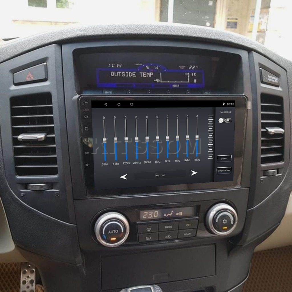 Multimídia Pajero Full 2017 2018 2019 2020 2021 V2 Carplay 9" 2006 2007 2008 2009 2010 2011 2012 2013 2014 2015 2016-V2 CAR AUDIO-Kitssom