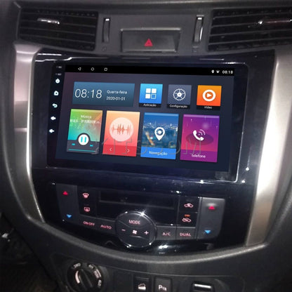 Multimídia Nissan Frontier 2020 2021 2022 2023 V2 Carplay 9" 2014 2015 2016 2017 2018 2019-V2 CAR AUDIO-Kitssom