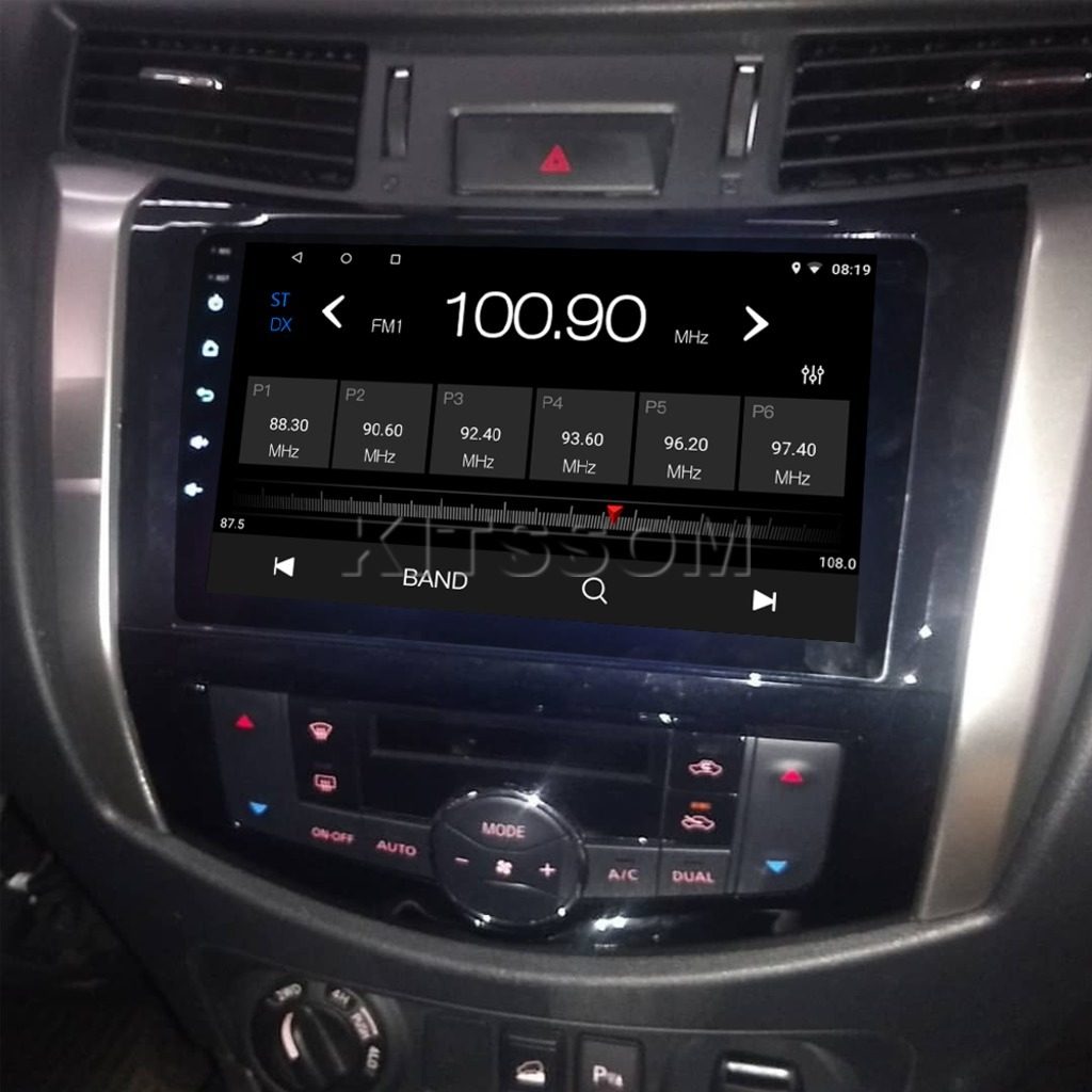 Multimídia Nissan Frontier 2020 2021 2022 2023 V2 Carplay 9" 2014 2015 2016 2017 2018 2019-V2 CAR AUDIO-Kitssom