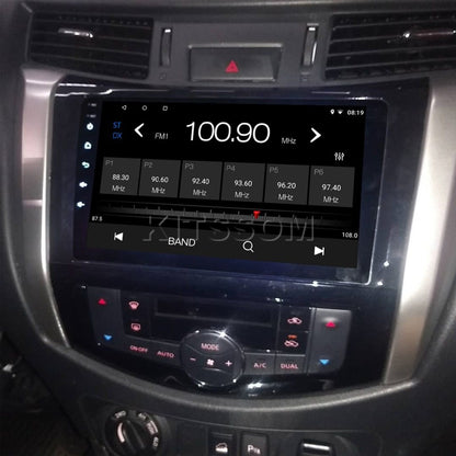 Multimídia Nissan Frontier 2020 2021 2022 2023 V2 Carplay 9" 2014 2015 2016 2017 2018 2019-V2 CAR AUDIO-Kitssom