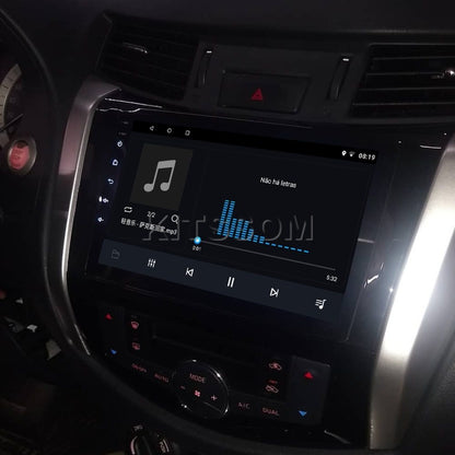 Multimídia Nissan Frontier 2020 2021 2022 2023 V2 Carplay 9" 2014 2015 2016 2017 2018 2019-V2 CAR AUDIO-Kitssom