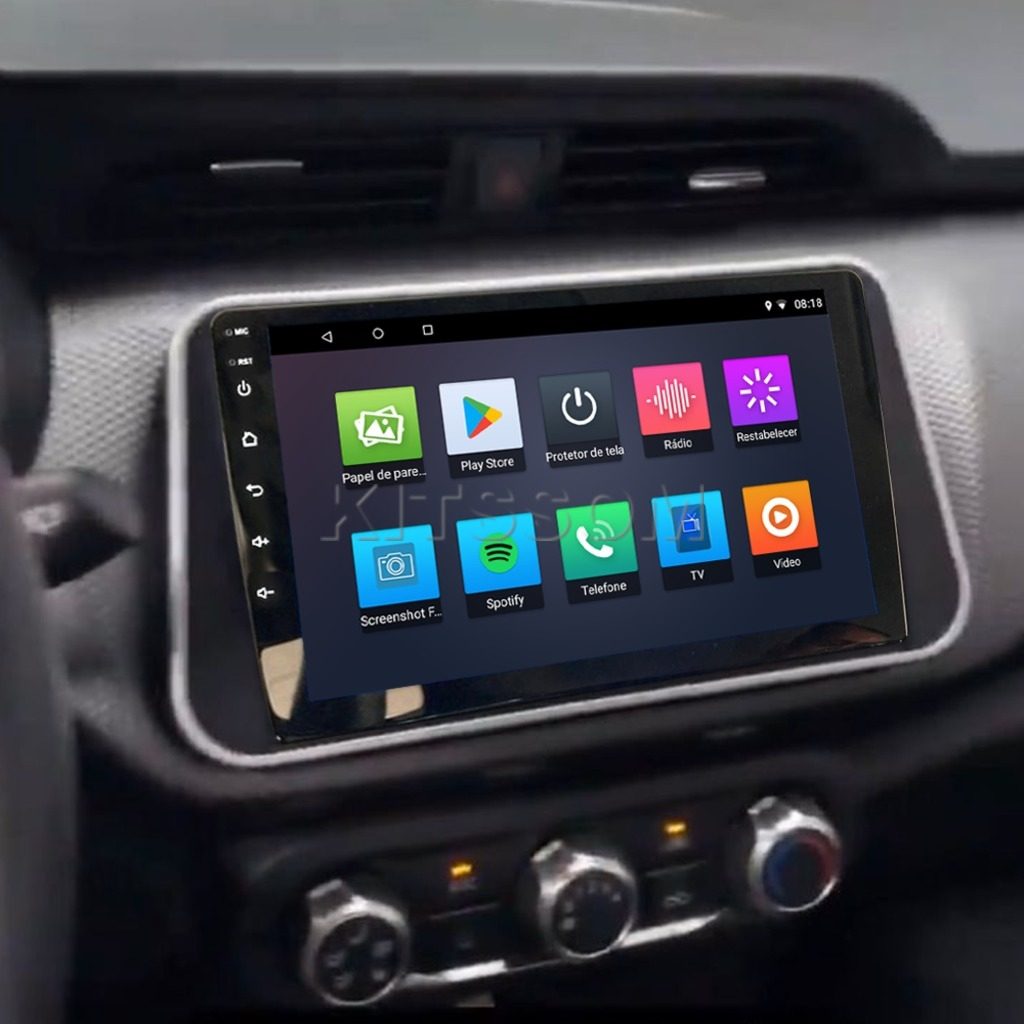 Multimídia Nissan Kicks 2019 2020 2021 2022 2023 V2 Carplay 9" 2015 2016 2017 2018-V2 CAR AUDIO-Kitssom