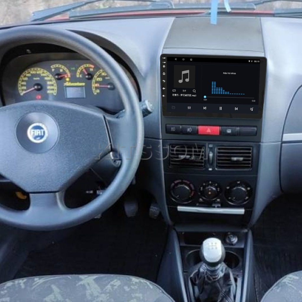 Multimídia Palio 2008 2009 2010 2011 2012 2013 V2 Carplay 9" Siena Strada 2004 2005 2006 2007-V2 CAR AUDIO-Kitssom