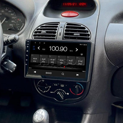 Multimídia Peugeot 206 2012 2013 2014 2015 2016 V2 Carplay 9" 2000 2001 2002 2003 2004 2005 2006 2007 2008 2009 2010 2011-V2 CAR AUDIO-Kitssom