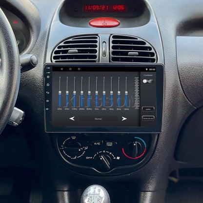 Multimídia Peugeot 206 2012 2013 2014 2015 2016 V2 Carplay 9" 2000 2001 2002 2003 2004 2005 2006 2007 2008 2009 2010 2011-V2 CAR AUDIO-Kitssom