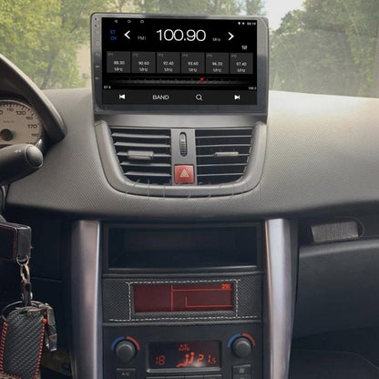 Multimídia Peugeot 207 2010 2011 2012 2013 2014 V2 Carplay 9" 2007 2008 2009-V2 CAR AUDIO-Kitssom