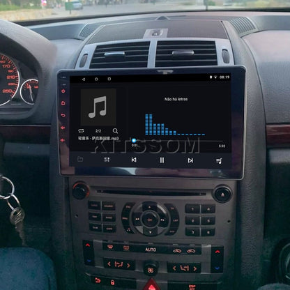 Multimídia Peugeot 407 2006 2007 2008 2009 2010 V2 Carplay 9" 2004 2005-V2 CAR AUDIO-Kitssom