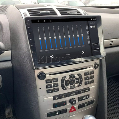 Multimídia Peugeot 407 2006 2007 2008 2009 2010 V2 Carplay 9" 2004 2005-V2 CAR AUDIO-Kitssom
