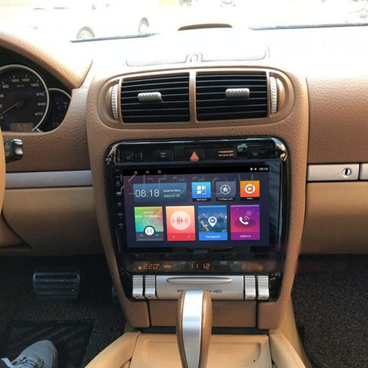 Multimídia Porsche Cayenne 2010 2011 2012 2013 V2 Carplay 9" 2002 2003 2004 2005 2006 2007 2008 2009-V2 CAR AUDIO-Kitssom