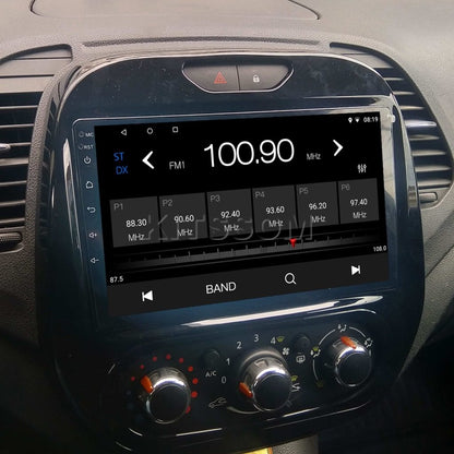 Multimídia Captur 2017 2018 2019 2020 2021 2022 V2 Carplay 9" 2014 2015 2016-V2 CAR AUDIO-Kitssom
