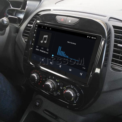 Multimídia Captur 2017 2018 2019 2020 2021 2022 V2 Carplay 9" 2014 2015 2016-V2 CAR AUDIO-Kitssom