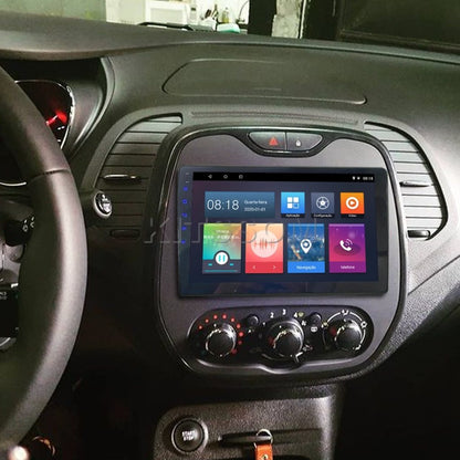 Multimídia Captur 2019 2020 2021 2022 Avançada V2 Carplay 9" 2014 2015 2016 2017 2018-V2 CAR AUDIO-Kitssom