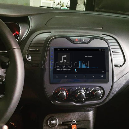 Multimídia Captur 2019 2020 2021 2022 Avançada V2 Carplay 9" 2014 2015 2016 2017 2018-V2 CAR AUDIO-Kitssom