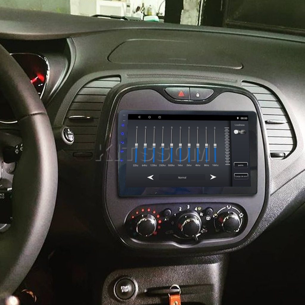 Multimídia Captur 2019 2020 2021 2022 Avançada V2 Carplay 9" 2014 2015 2016 2017 2018-V2 CAR AUDIO-Kitssom