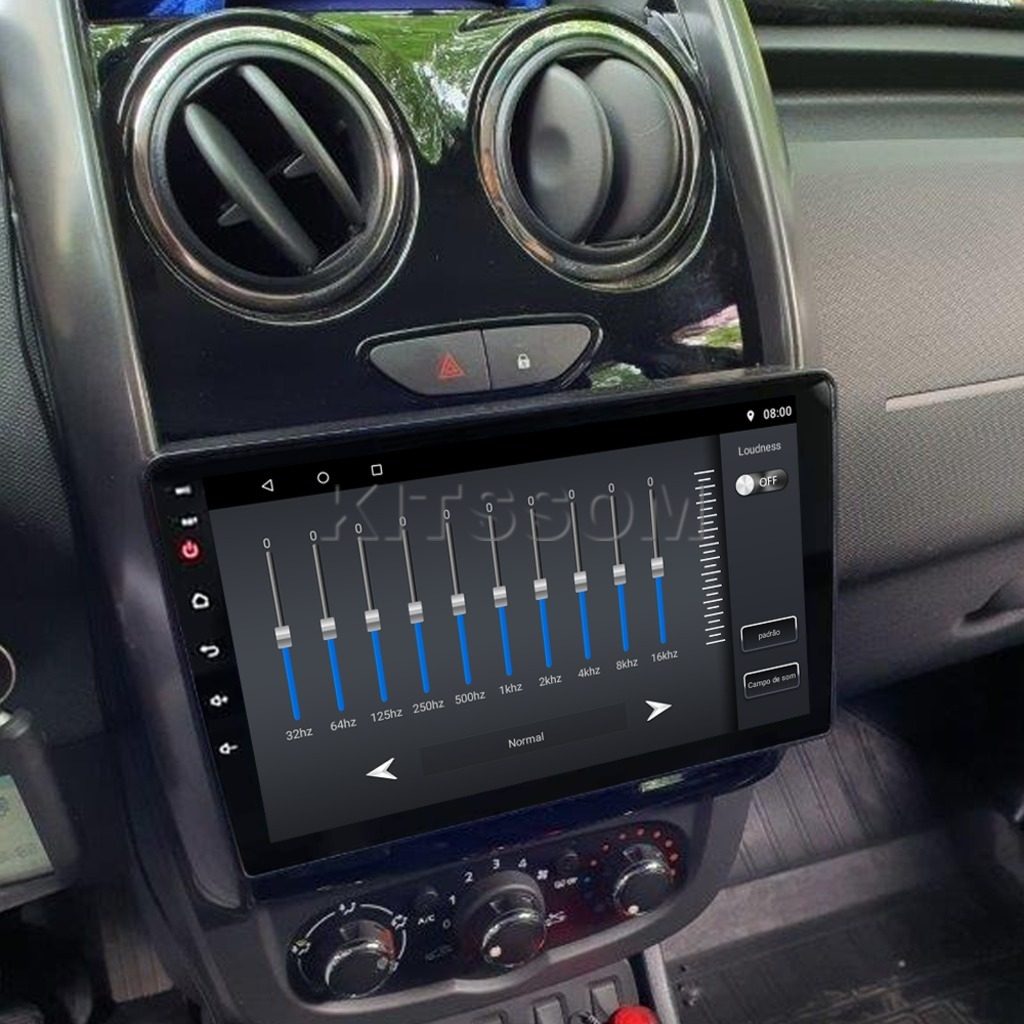 Multimídia Duster 2015 2016 2017 2018 2019 2020 V2 Carplay 9"-V2 CAR AUDIO-Kitssom