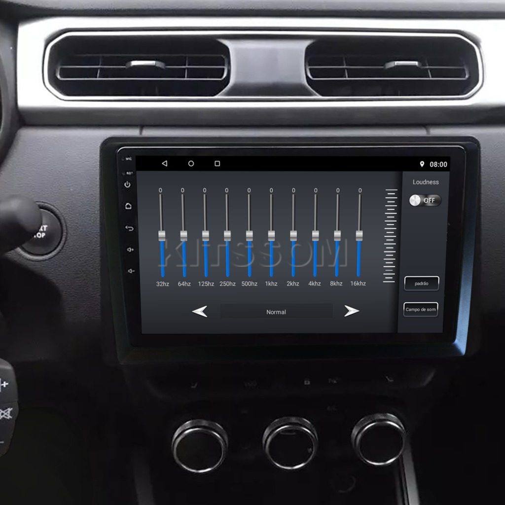 Multimídia Renault Duster 2020 2021 2022 2023 V2 Carplay 9"-V2 CAR AUDIO-Kitssom