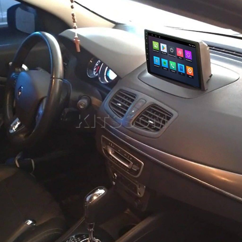 Multimídia Fluence 2014 2015 2016 2017 2018 2019 V2 Carplay 9" 2011 2012 2013-V2 CAR AUDIO-Kitssom
