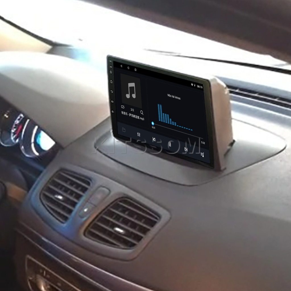 Multimídia Fluence 2014 2015 2016 2017 2018 2019 V2 Carplay 9" 2011 2012 2013-V2 CAR AUDIO-Kitssom