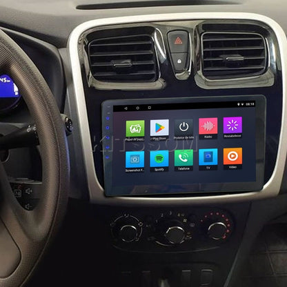 Multimídia Sandero Logan 2021 2022 2023 Avançada V2 Carplay 9" 2014 2015 2016 2017 2018 2019 2020-V2 CAR AUDIO-Kitssom