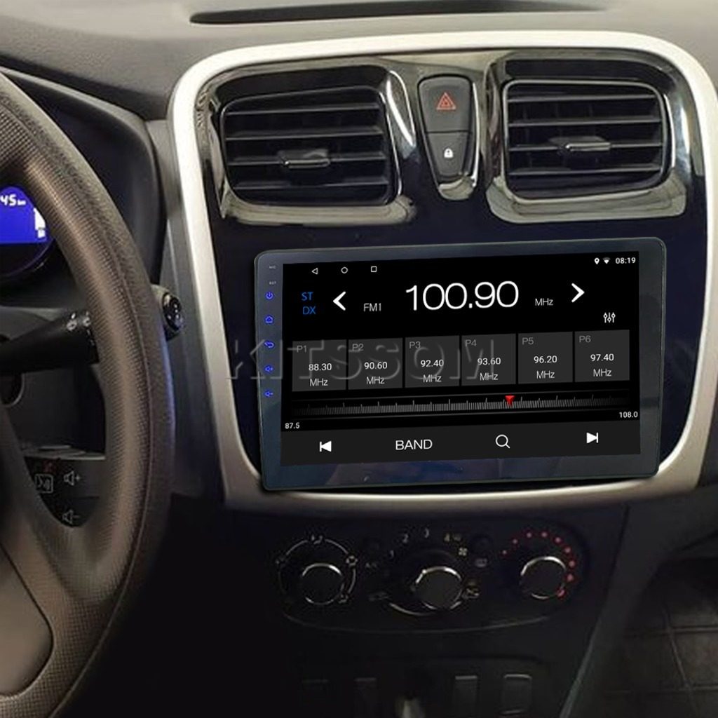 Multimídia Sandero Logan 2021 2022 2023 Avançada V2 Carplay 9" 2014 2015 2016 2017 2018 2019 2020-V2 CAR AUDIO-Kitssom