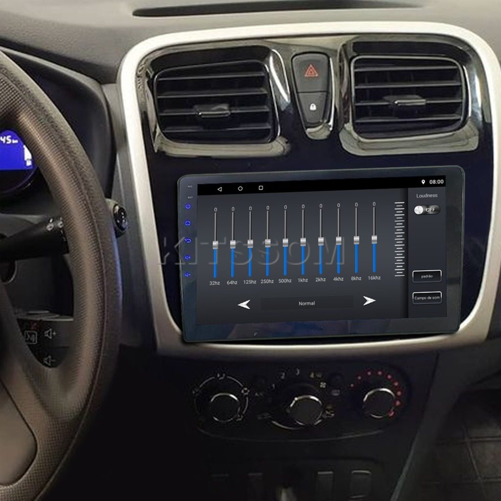 Multimídia Sandero Logan 2021 2022 2023 Avançada V2 Carplay 9" 2014 2015 2016 2017 2018 2019 2020-V2 CAR AUDIO-Kitssom