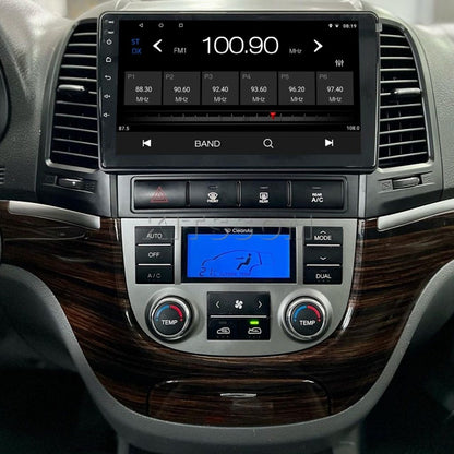 Multimídia Santa Fé 2008 2009 2010 2011 2012 2013 V2 Carplay 9"-V2 CAR AUDIO-Kitssom
