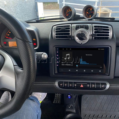 Multimídia Smart Fortwo 2006 2007 2008 2009 2010 V2 Carplay 9" 2005-V2 CAR AUDIO-Kitssom