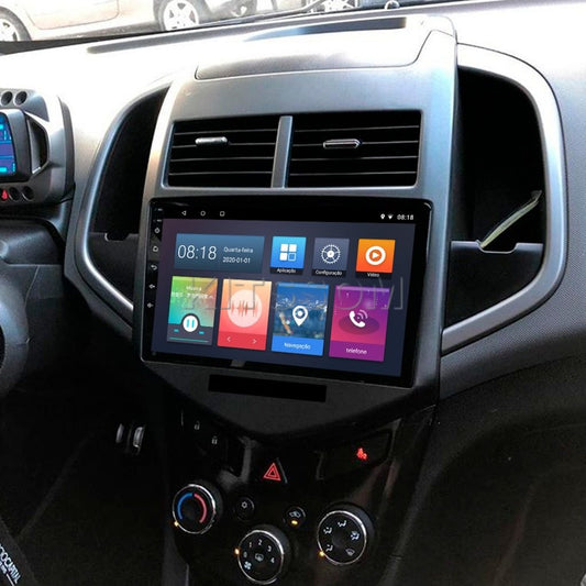 Multimídia Sonic 2011 2012 2013 2014 2015 2016 V2 Carplay 9"-V2 CAR AUDIO-Kitssom