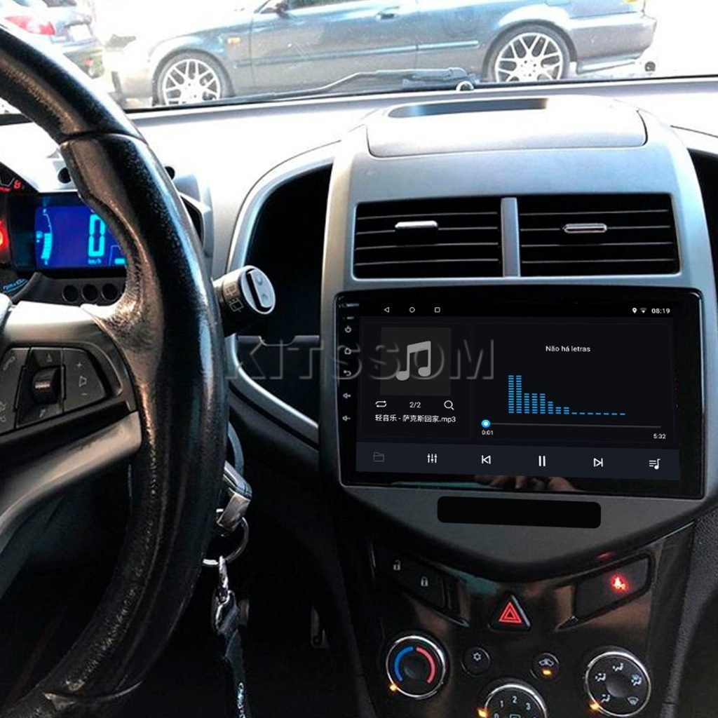 Multimídia Sonic 2011 2012 2013 2014 2015 2016 V2 Carplay 9"-V2 CAR AUDIO-Kitssom