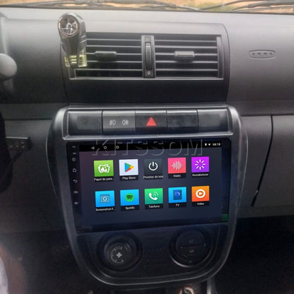 Multimídia Spacefox 2005 2006 2007 2008 2009 2010 V2 Carplay 9" 2004-V2 CAR AUDIO-Kitssom