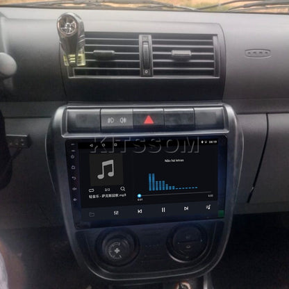 Multimídia Spacefox 2005 2006 2007 2008 2009 2010 V2 Carplay 9" 2004-V2 CAR AUDIO-Kitssom