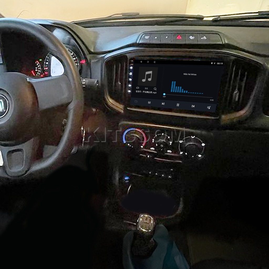 Multimídia Fiat Strada 2020 2021 2022 V2 Carplay 9"-V2 CAR AUDIO-Kitssom