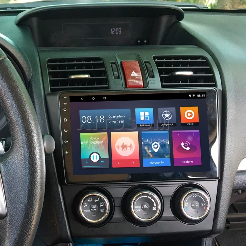Multimídia Subaru Forester 2017 2018 2019 2020 V2 Carplay 9" 2014 2015 2016-V2 CAR AUDIO-Kitssom
